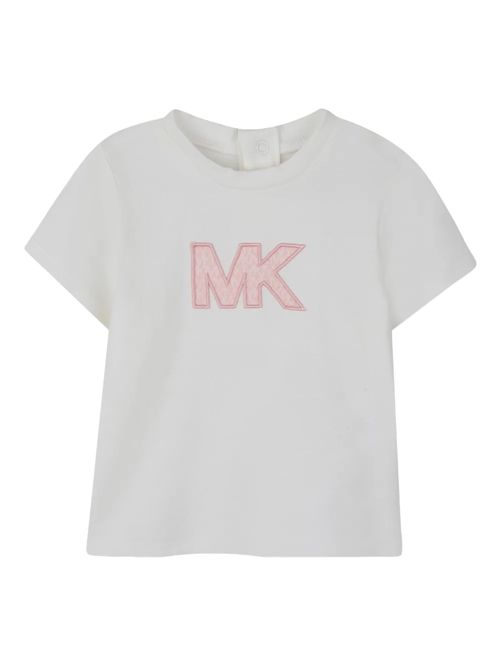 Set t-shirt e gonna con ricamo MICHAEL KORS | R30547ROSA PALLIDO